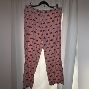 J. Crew Pink Christmas Pajama Pants